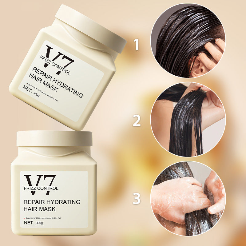 🔥Venta caliente🔥 Mascarilla capilar antifrizz y reparadora con hidratante (50 % de descuento)