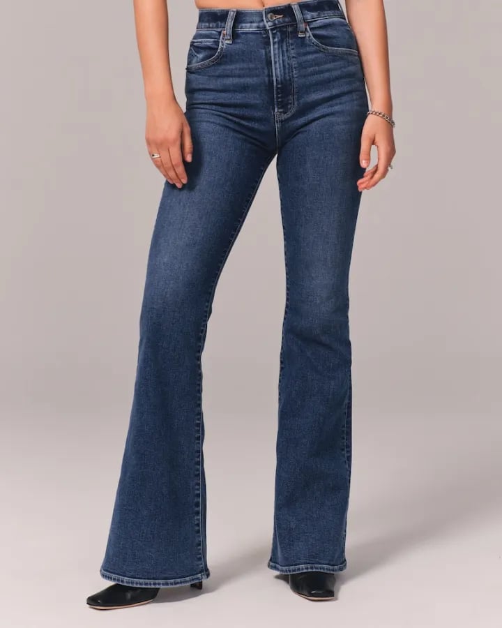 ⭐ Ropa de mujer 2025 ⭐ -30% de descuento + envío gratis🎊🎅 Pantalones acampanados elásticos de cintura ultraalta