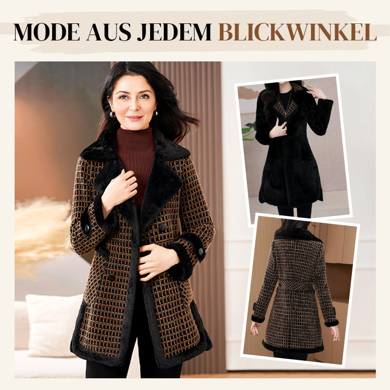 Eleganter Warmer Damenparka mit Taschen