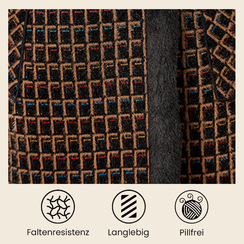 Eleganter Warmer Damenparka mit Taschen