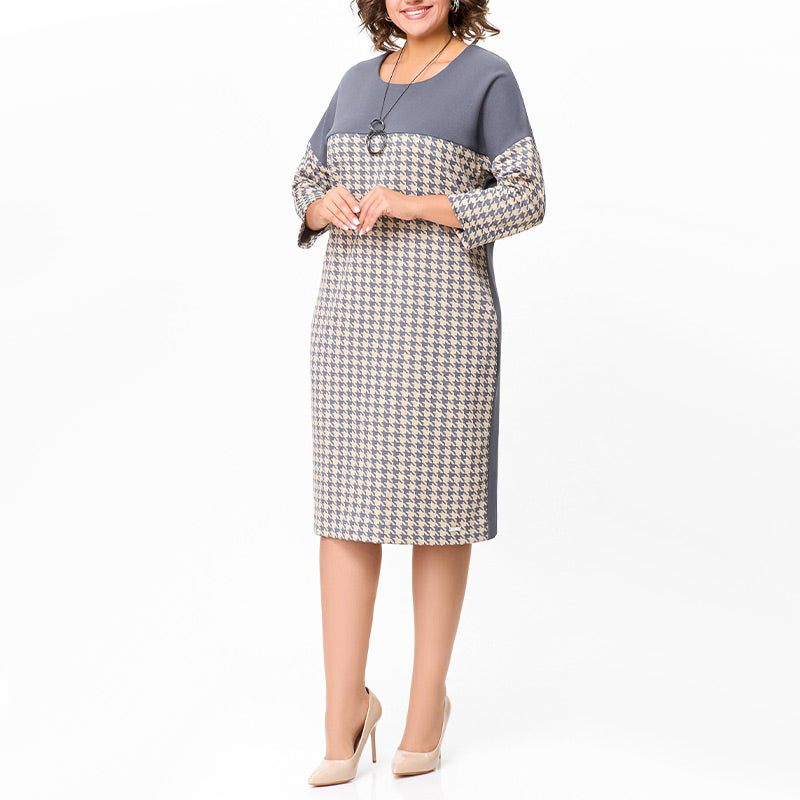Vestido para mujeres con mangas largas y trabajo de Hahnenstieg