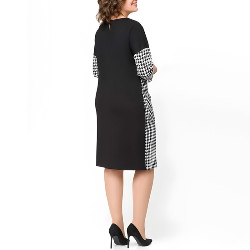 Vestido para mujeres con mangas largas y trabajo de Hahnenstieg