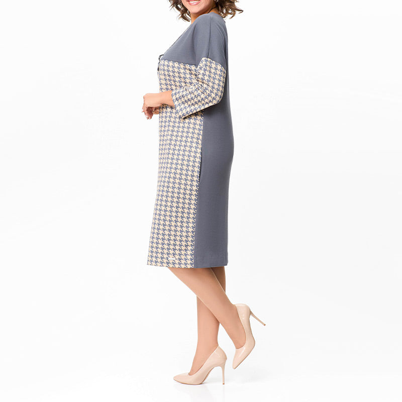 Vestido para mujeres con mangas largas y trabajo de Hahnenstieg