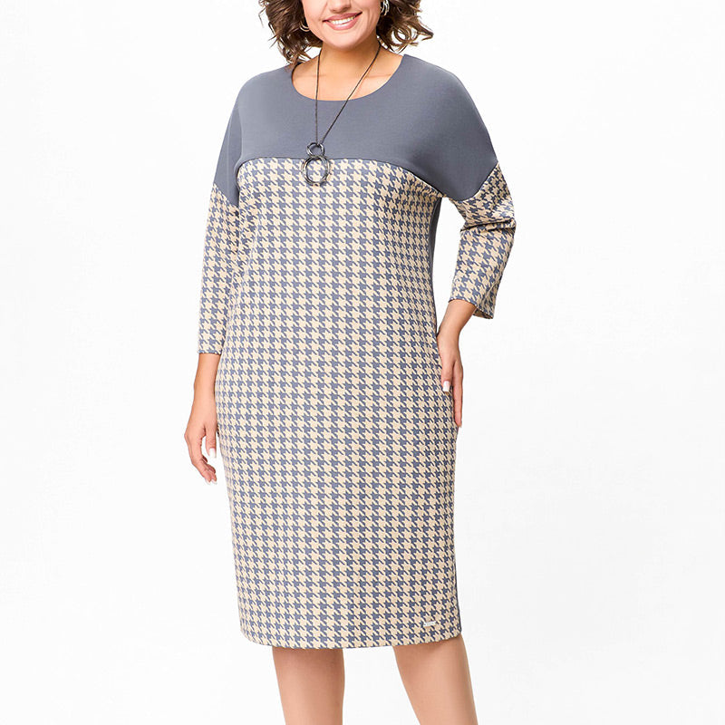 Vestido para mujeres con mangas largas y trabajo de Hahnenstieg