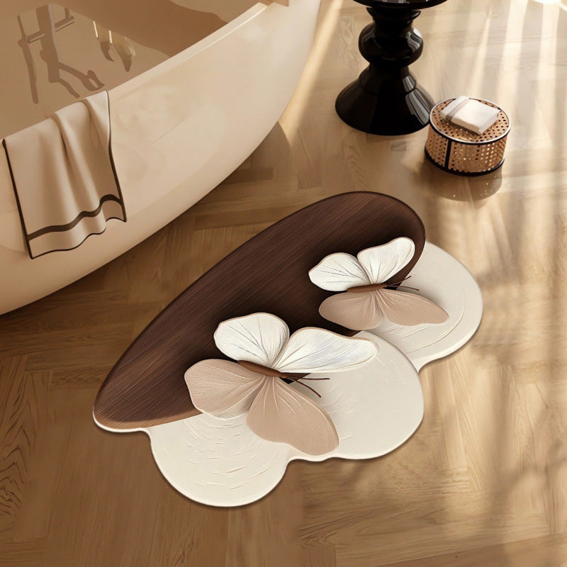 🔥VENTA CALIENTE - 50% DE DESCUENTO💕Alfombrilla absorbente antideslizante con patrón realista en 3D