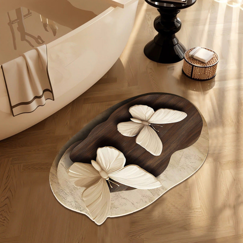 🔥VENTA CALIENTE - 50% DE DESCUENTO💕Alfombrilla absorbente antideslizante con patrón realista en 3D