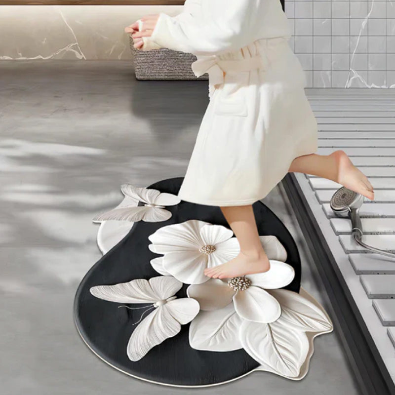 🔥VENTA CALIENTE - 50% DE DESCUENTO💕Alfombrilla absorbente antideslizante con patrón realista en 3D