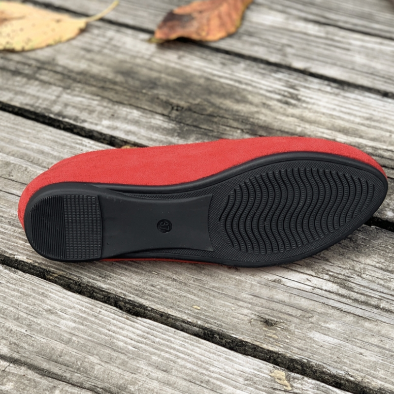 š„Venta calienteš„ Zapatos planos casuales de color liso para mujer.