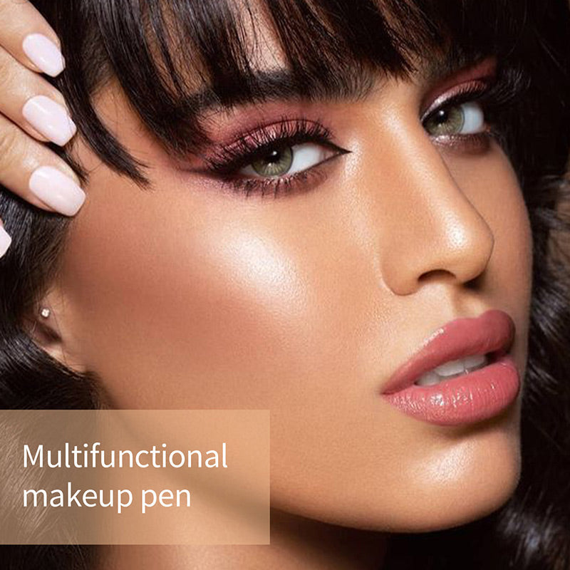 💖Venta limitada 50% de descuento💖Lápiz de maquillaje líquido versátil, iluminador y fijador