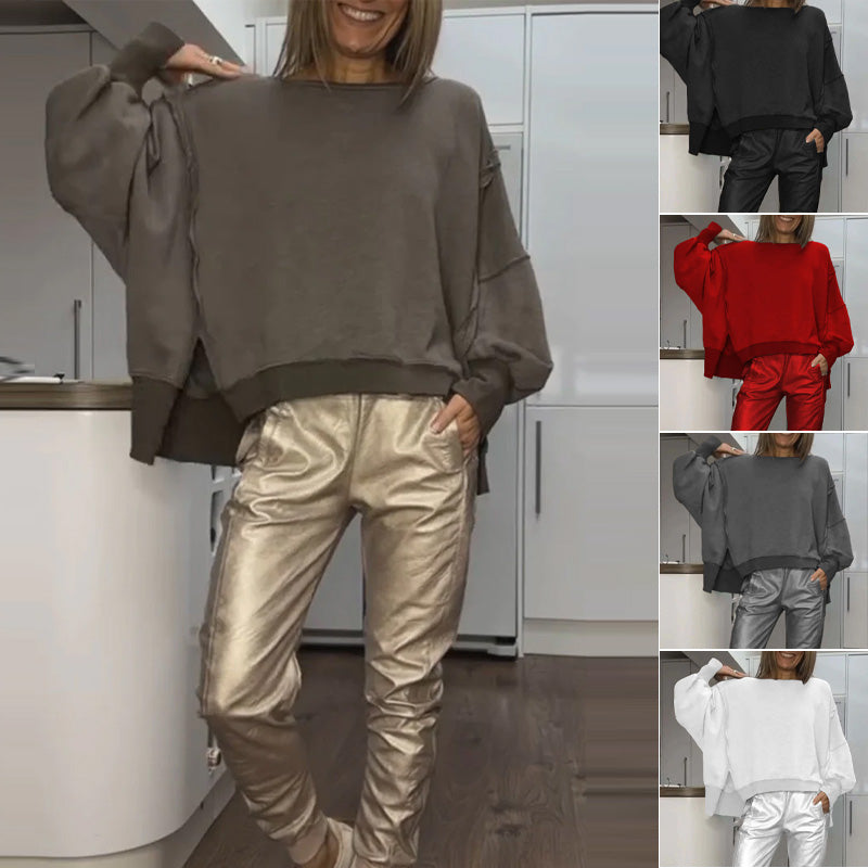 Produktbild von Kinder Mädchen Kapuzen-Sweatshirt Sweatpants Set 2-teilig Jesus