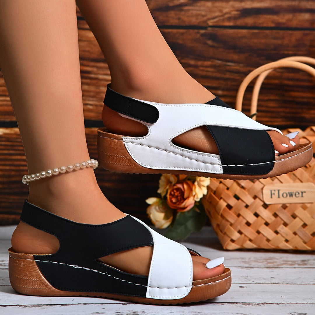 【UE 36-43】🏖️Sandalias de playa de punta abierta Casualowe👡
