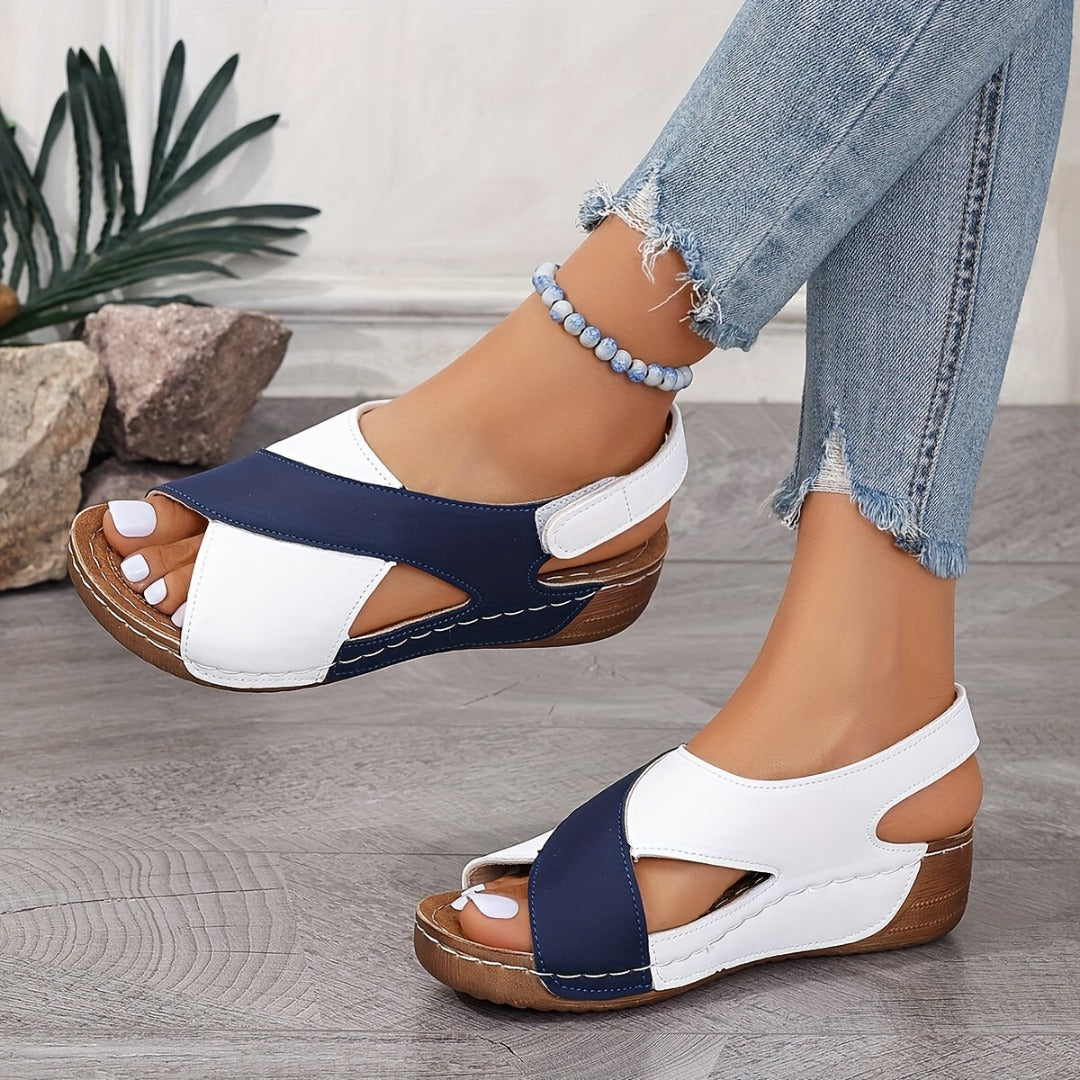 【UE 36-43】🏖️Sandalias de playa de punta abierta Casualowe👡