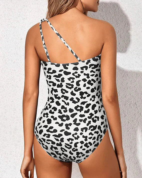 🌸🌼Frühjahrsaktion 49% RABATT🧚Einstückiger asymmetrischer Damen-Badeanzug