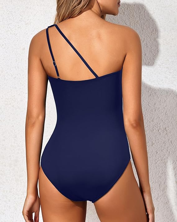 🌸🌼Frühjahrsaktion 49% RABATT🧚Einstückiger asymmetrischer Damen-Badeanzug