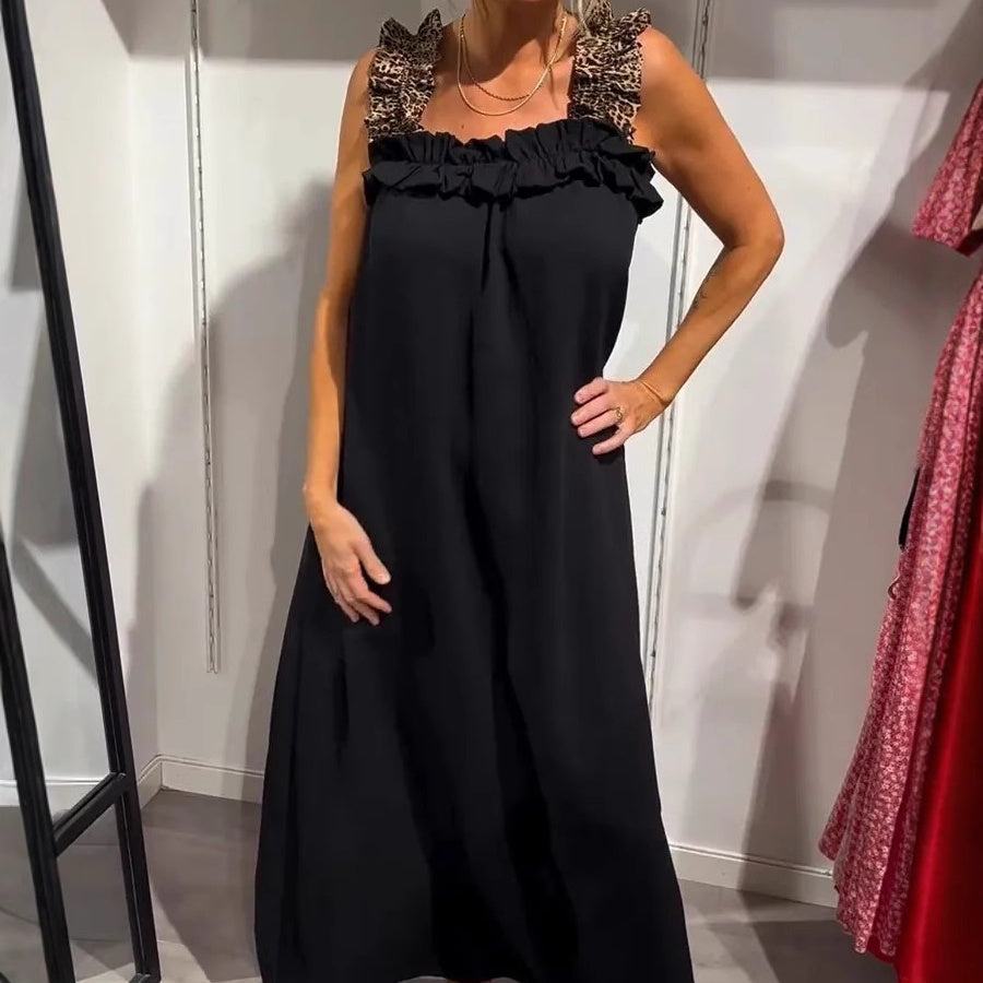 💕Vestido largo informal sin mangas con bolsillos para mujer