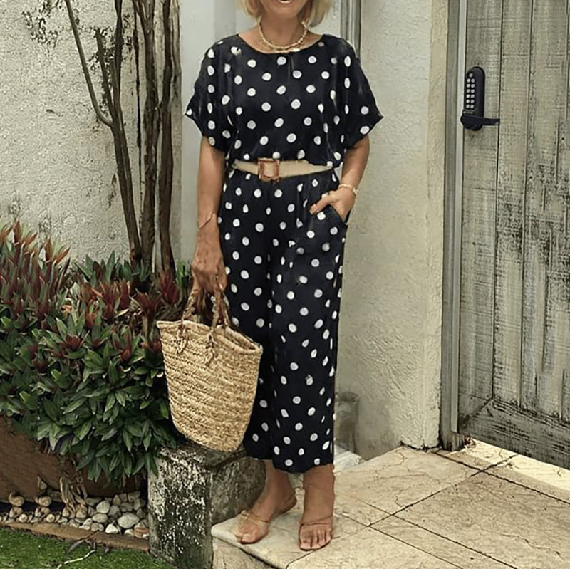 Casual Dos -Part Set con puntos para mujeres