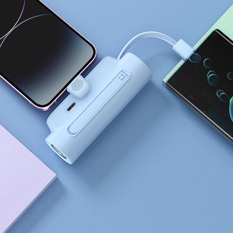 🎉Heißer Verkauf 50 % RABATT🎉Tragbares Multifunktionsladegerät mit Kabel
