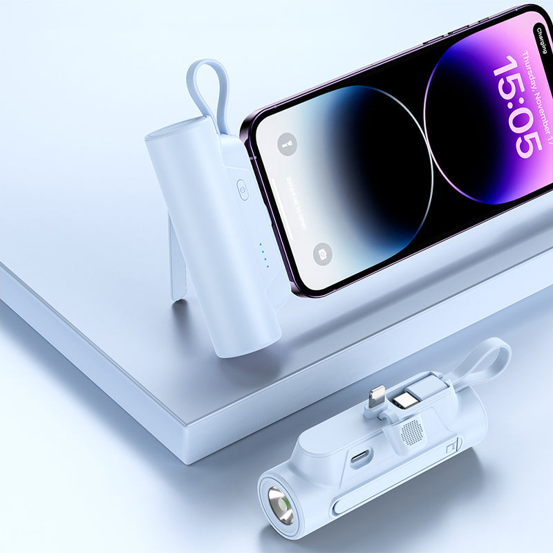 🎉Heißer Verkauf 50 % RABATT🎉Tragbares Multifunktionsladegerät mit Kabel