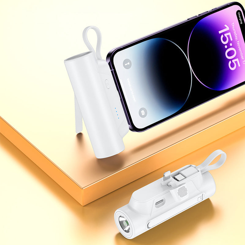 🎉Heißer Verkauf 50 % RABATT🎉Tragbares Multifunktionsladegerät mit Kabel