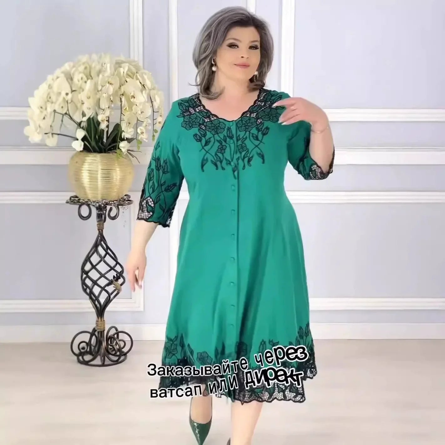 Vestido de flores superior para mujeres