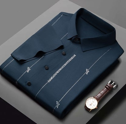 ✨Men's Stretch Anti-Wrinkle Ice Silk Shirt✨