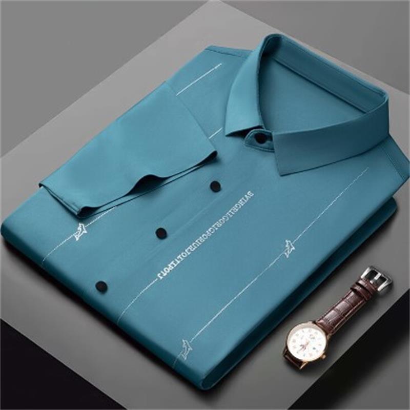 ✨Men's Stretch Anti-Wrinkle Ice Silk Shirt✨