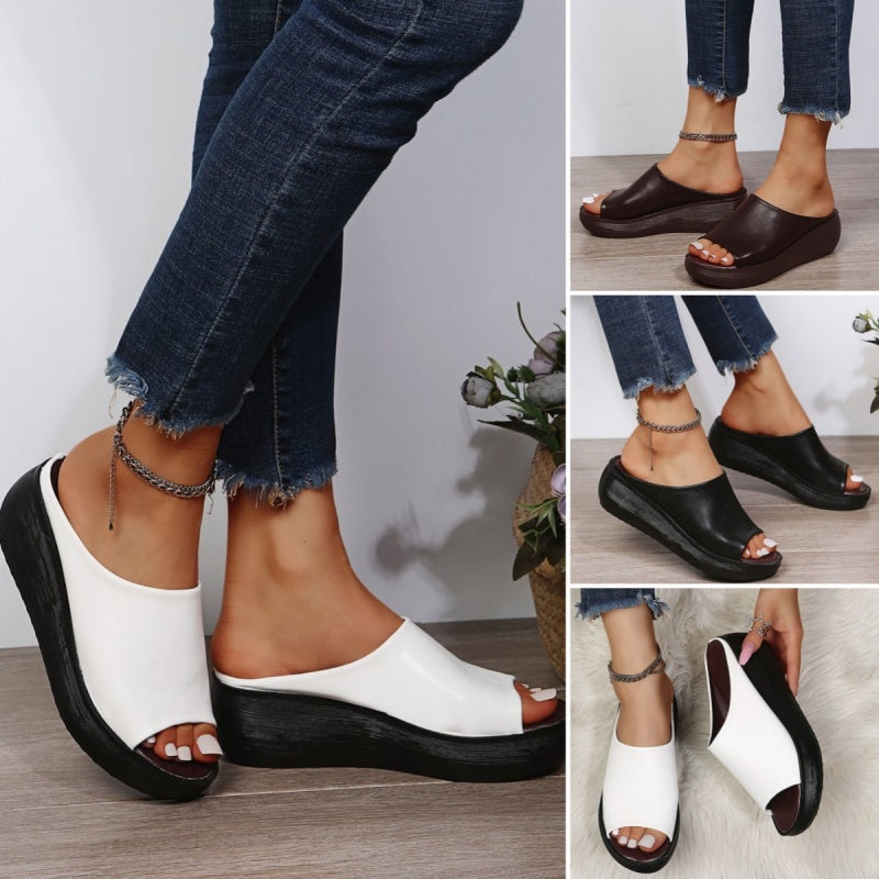 Sandalias de tacón abiertas para mujeres para mujeres