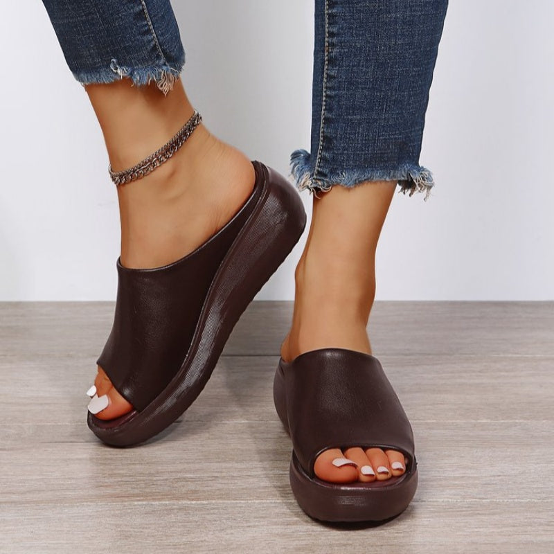 Sandalias de tacón abiertas para mujeres para mujeres