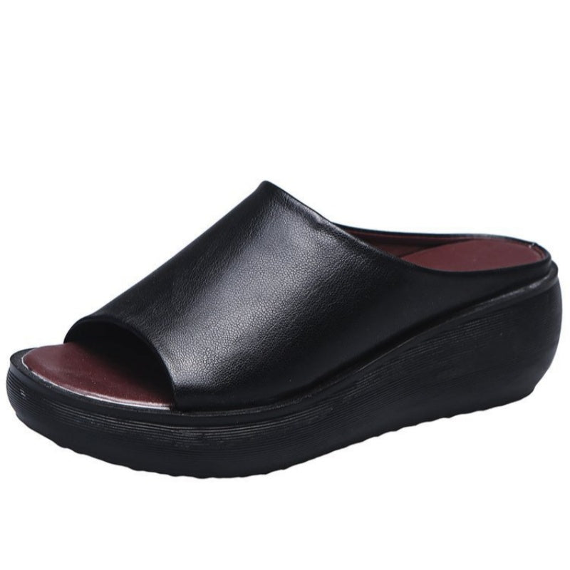 Sandalias de tacón abiertas para mujeres para mujeres