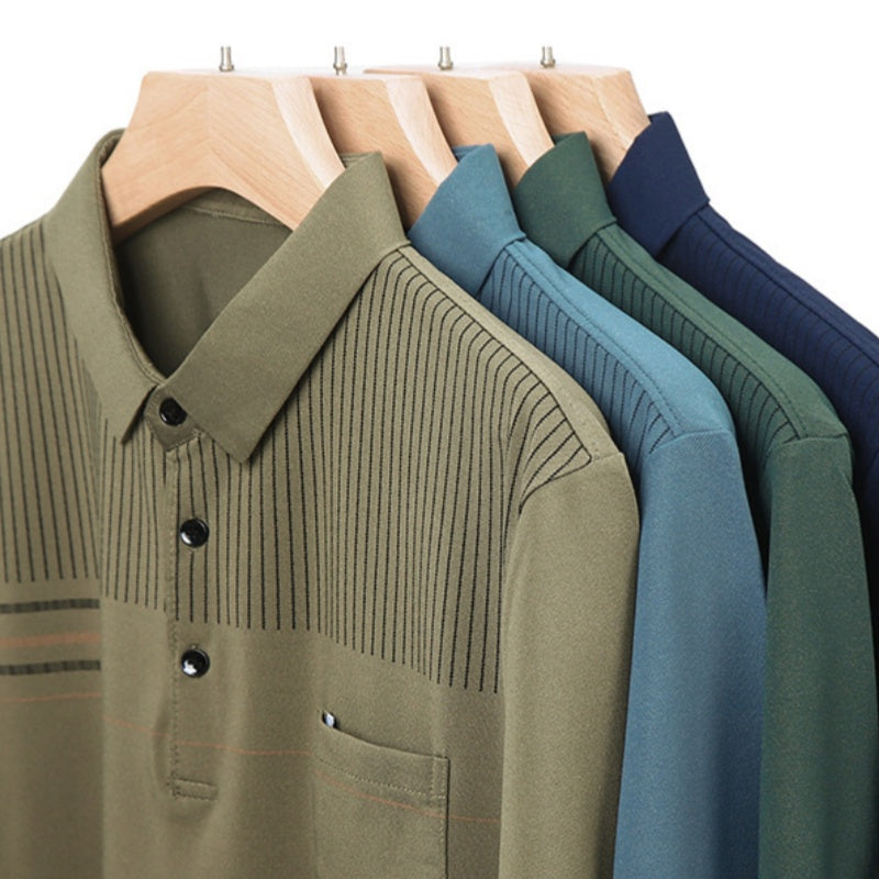 Camiseta delgada, transpirable e informal de manga corta para hombres