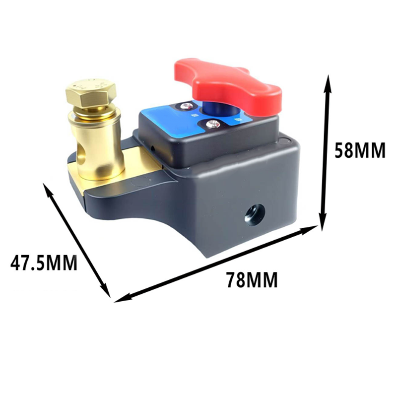 Universal-Trennschalter für Autobatterien mit 12–24 V