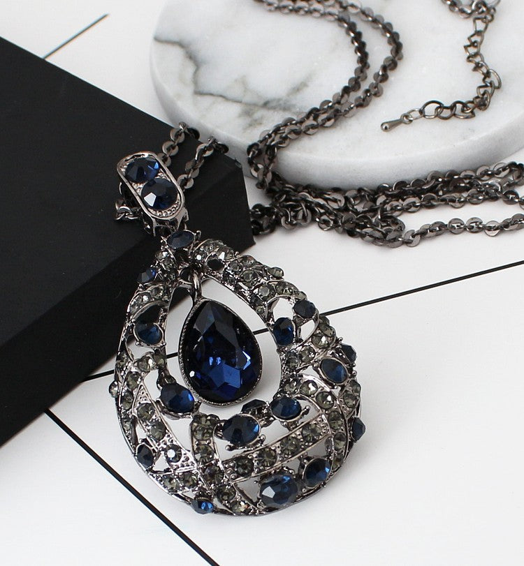 2022 Collar de suéter de obsidiana nuevo/ otoño e invierno