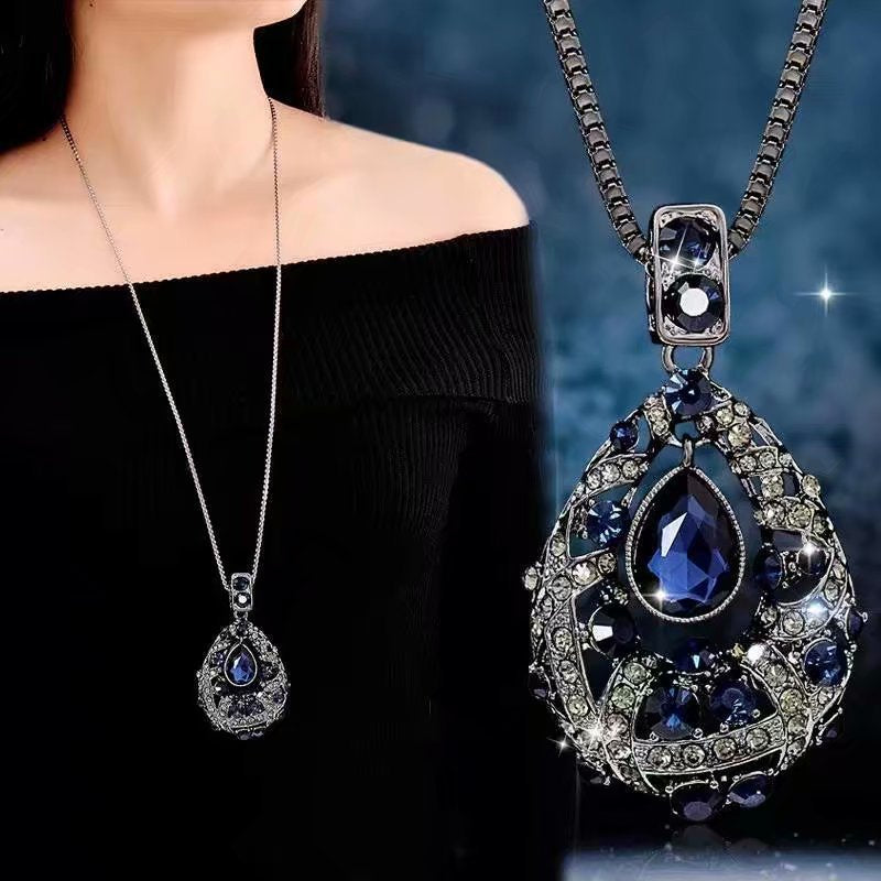 2022 Collar de suéter de obsidiana nuevo/ otoño e invierno