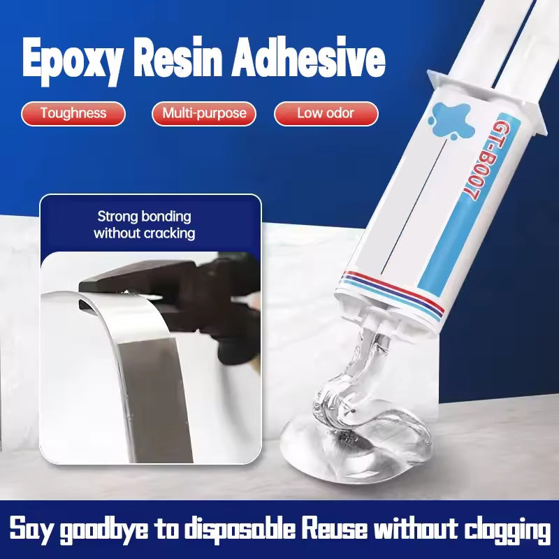 ✨Adhesivo de resina epoxi 2K de alta resistencia✨ –🪛 Solución profesional para conexiones permanentes💯