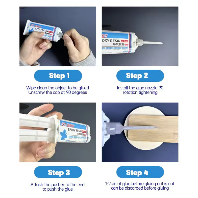 ✨Adhesivo de resina epoxi 2K de alta resistencia✨ –🪛 Solución profesional para conexiones permanentes💯
