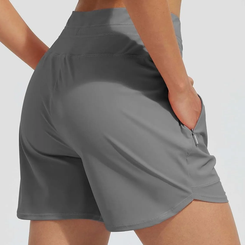⏰Descuento por tiempo limitado☀️Pantalones cortos deportivos con bolsillos para mujer💯