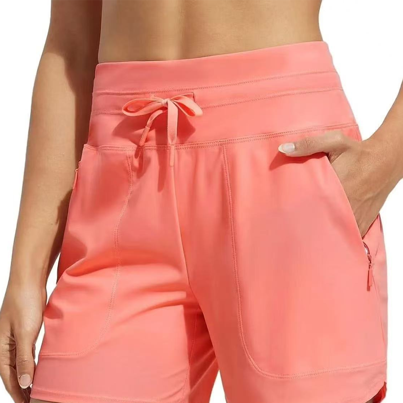 ⏰Descuento por tiempo limitado☀️Pantalones cortos deportivos con bolsillos para mujer💯