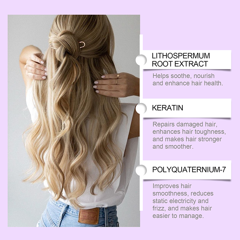⏳Begrenzte Zeit 50% Rabatt💥Lila Maske gegen gelbes Haar 💜 Verabschieden Sie sich von roten Highlights! 💜
