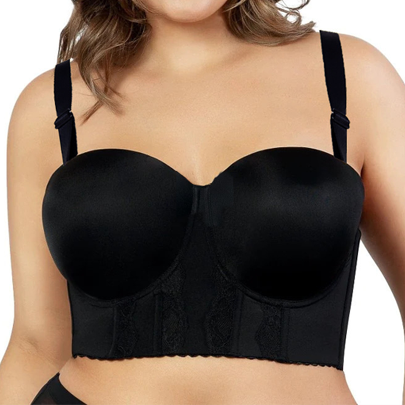 💜 PROMOCIÓN DE ÚLTIMO DÍA – 55% DE DESCUENTO💜 Sujetador de encaje con tirantes ajustables para mujer.