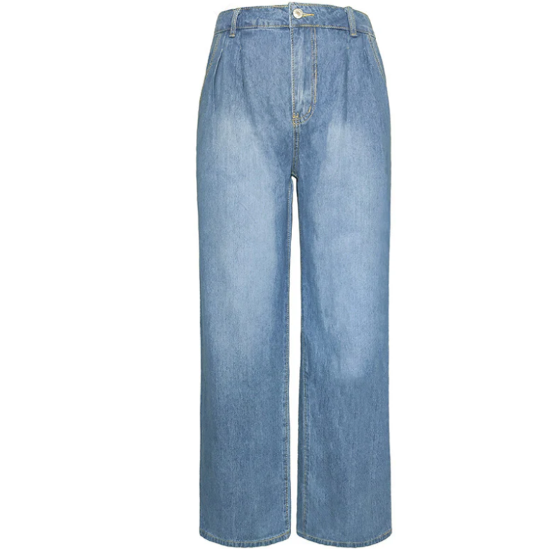 Lässige Stone-Washed-Jeans für Damen