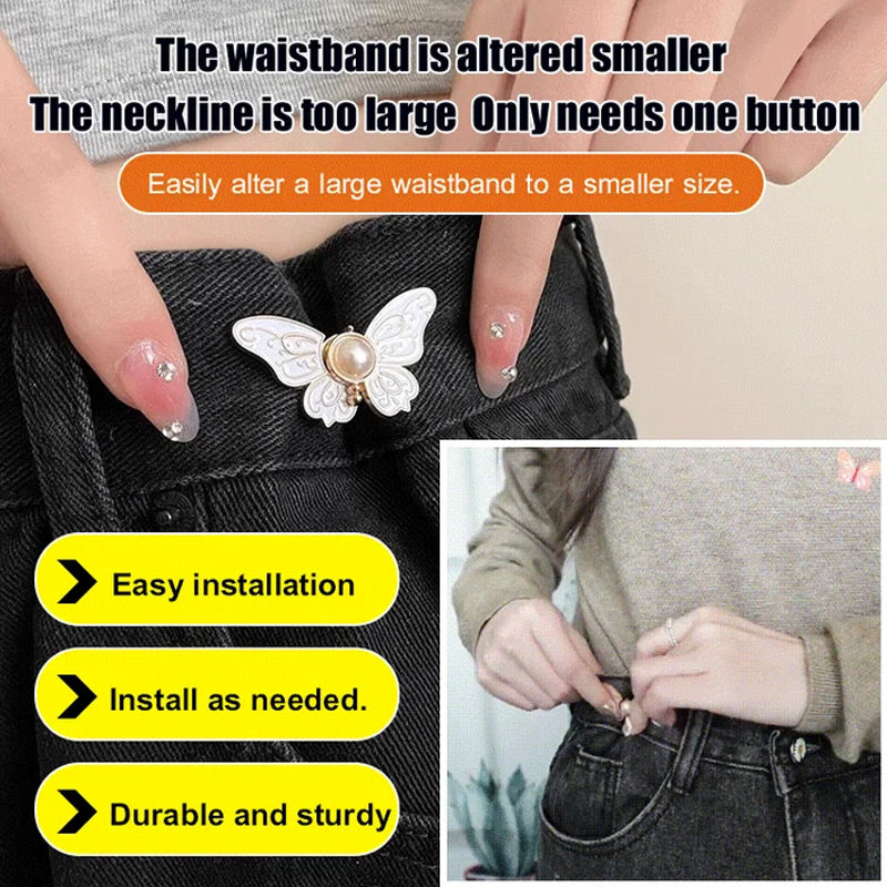 💗LETZTER TAG AKTION - 49% RABATT💗Removable Butterfly Waist Adjustment Buckle