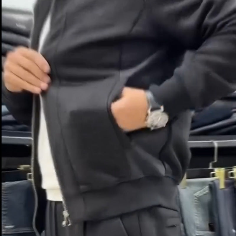 🍁Herren-Zweiteiler mit Freizeitjacke und Hose📦Freie Lieferung📦