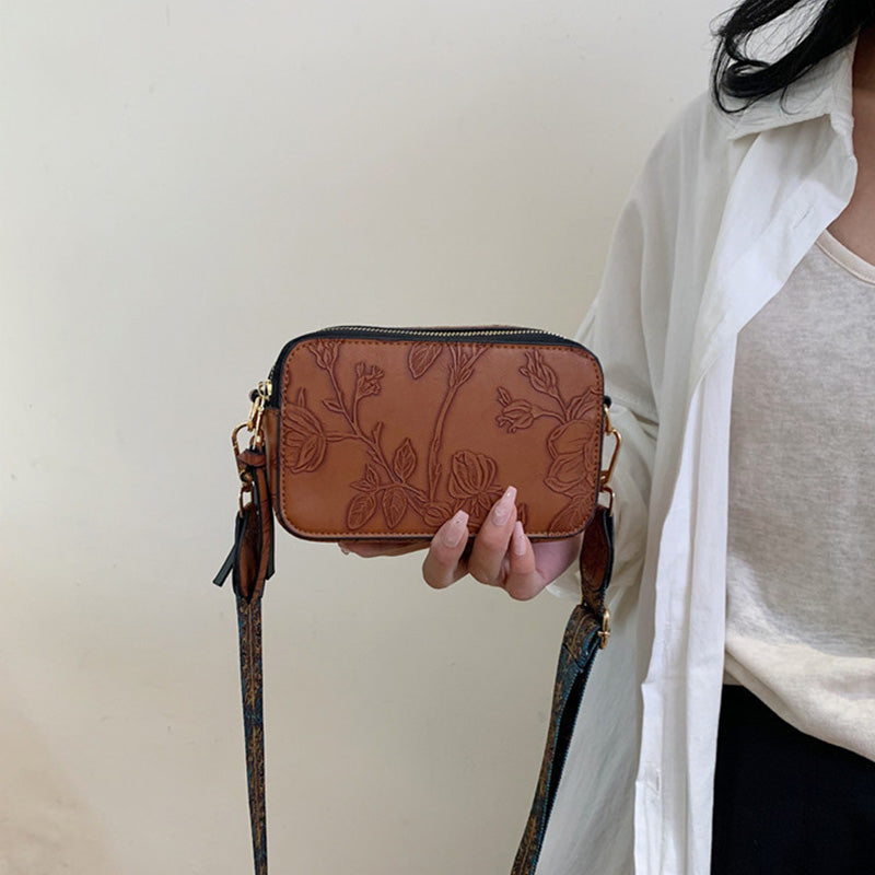 Stilvolle Umhängetasche im Vintage-Stil für Damen