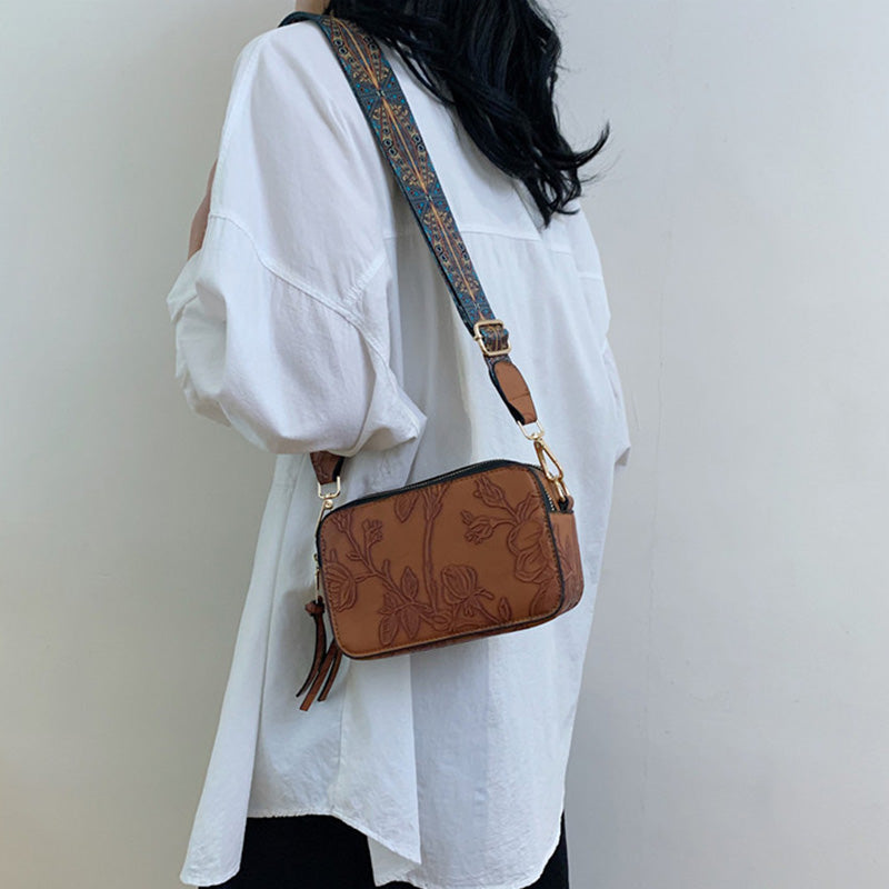 Stilvolle Umhängetasche im Vintage-Stil für Damen