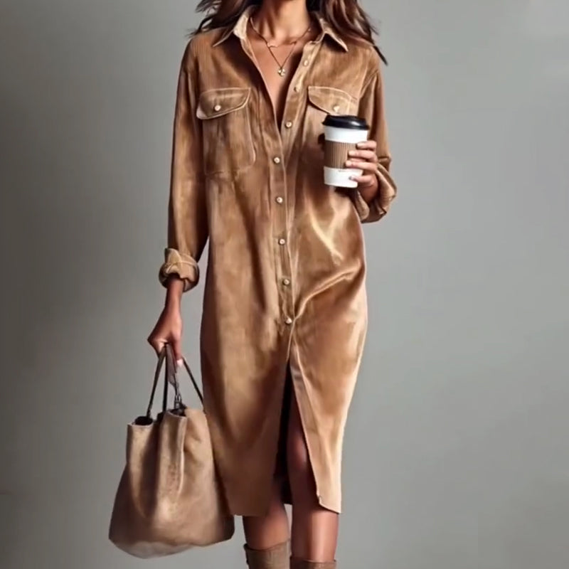 Freie Lieferung  📦Lässiges Modekleid für Frauen