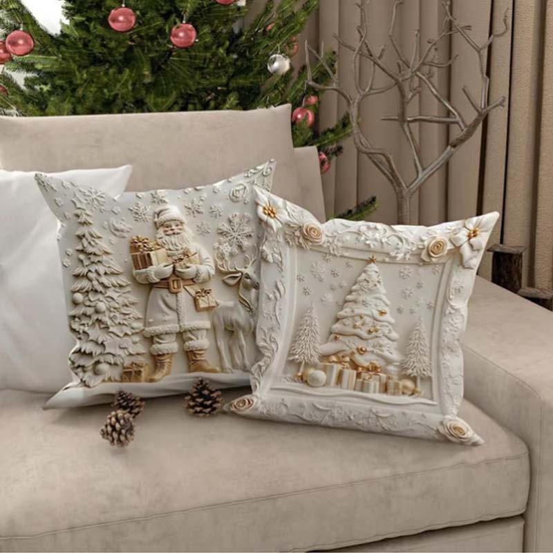 đ„Solange der Vorrat reicht 50 % Rabatt!đElegante Weihnachts-DekokissenbezĂŒge