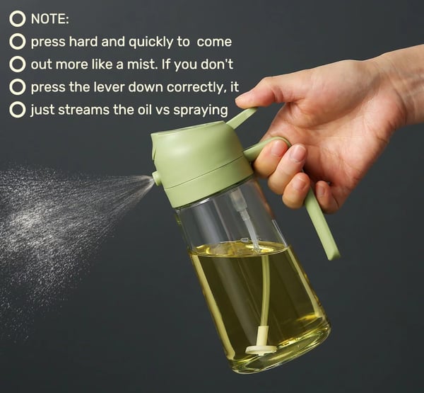 ✨HOT SALE💕2 in 1 Glas Ölzerstäuber & Spender🔥