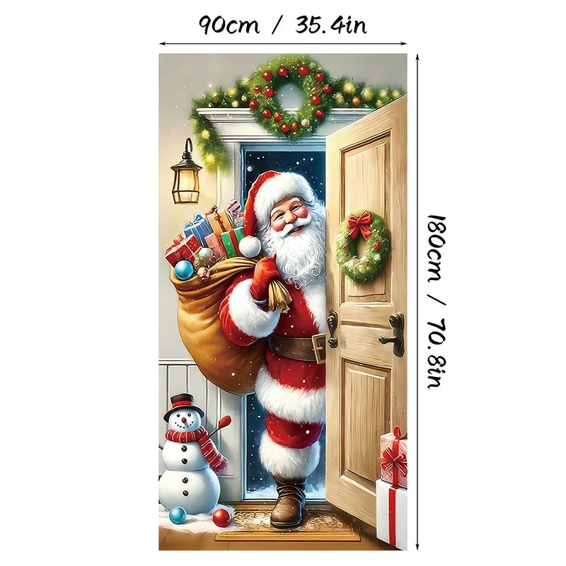 ⏰Weihnachts-Sonderverkauf 50 % Rabatt!!🎄Weihnachts-Türverkleidung für sofortige Weihnachtsdekoration