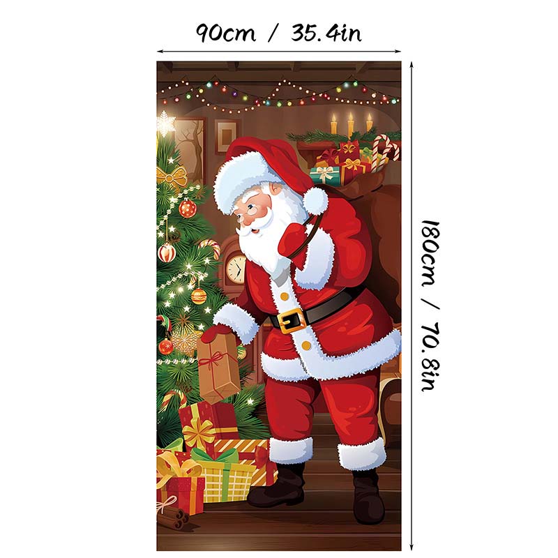 ⏰Weihnachts-Sonderverkauf 50 % Rabatt!!🎄Weihnachts-Türverkleidung für sofortige Weihnachtsdekoration