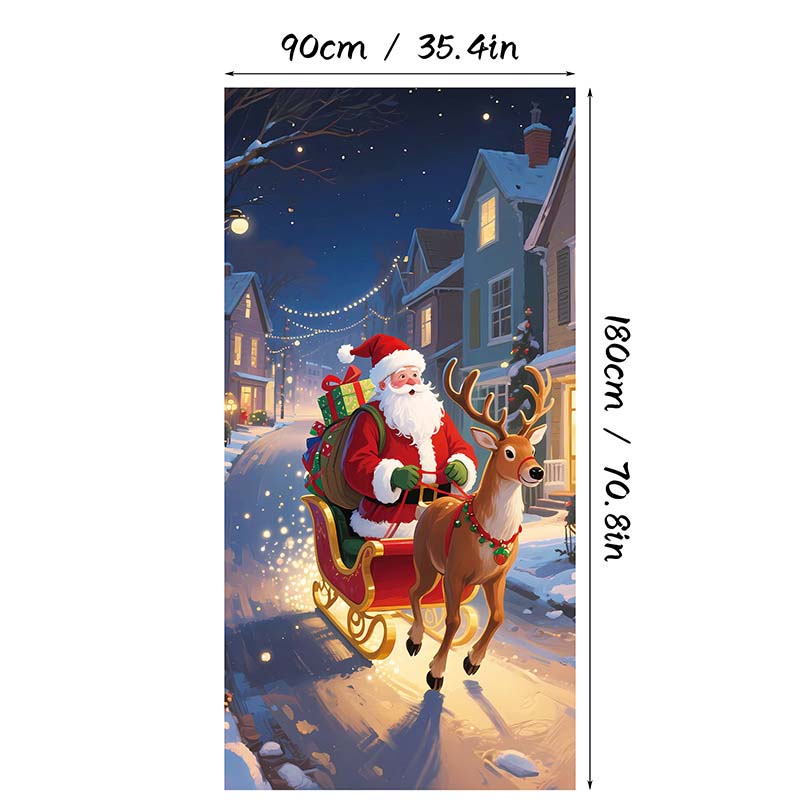 ⏰Weihnachts-Sonderverkauf 50 % Rabatt!!🎄Weihnachts-Türverkleidung für sofortige Weihnachtsdekoration